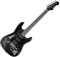 Rocktile Pro ST60-SKULL E-Gitarre Skull Design (1 Humbucker, 2 Single Coils, 22 Bünde, Rosenholz Griffbrett, Lindenholz Korpus, Ahorn Hals)