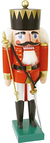 Nussknacker Erzgebirge Richard Glässer Seiffen, König, 01284