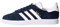 adidas Men's Gazelle Sneaker, Blue Navy Conavy White Goldmt, 12 UK