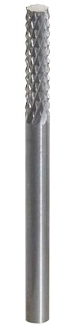 KS Tools 515.3221 HM Zylinder-Frässtift Form A ohne Stirnverzahnung, 3mm