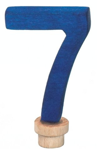 Glückskäfer 522967 Geburtstags-Ziffer 7