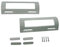 Ufixt 2 x Fits Lec, LG, Logik, Miele, Neff and New World Universal White Fridge Freezer Door Handle 80mm-150mm