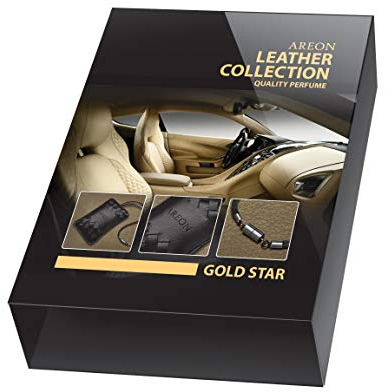 AREON Leder Kollektion Goldener Stern
