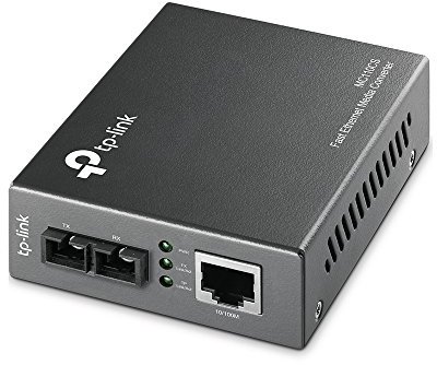 TP-Link MC110CS, Fast Ethernet SFP to RJ45 Fiber Media Converter