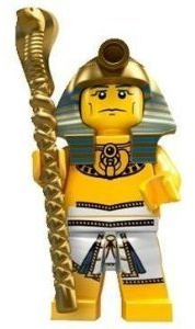LEGO 8684 - Minifigur Pharao aus Sammelfiguren-Serie 2
