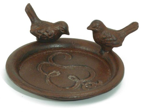 Fallen Fruits Soucoupe pour Pot de Fleurs avec Oiseaux – Parent Rouille