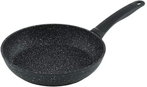 KUHN RIKON Sartén mármol 22cm, Aluminio, Negro, 22 cm