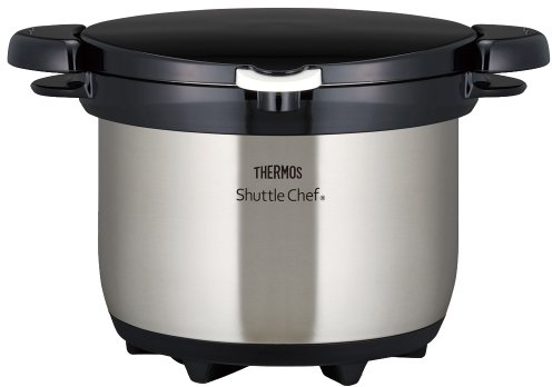 THERMOS vacuum heat insulation cooker Shatorushefu 3.0L clear stainless KBG-3000 CS