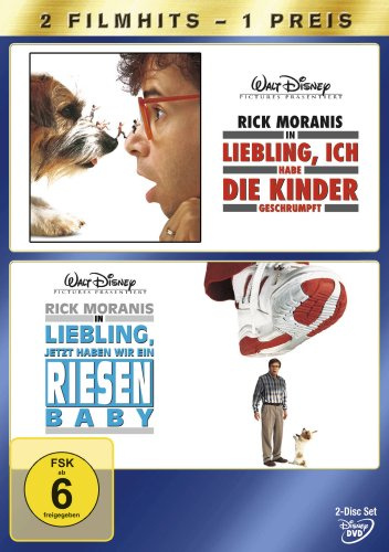 Liebling, ich habe die Kinder geschrumpft / Liebling, jetzt haben wir ein Riesenbaby,2 DVDs
