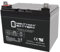12 V 35 Ah batteria luce traina motore Sevylor Minn Kota