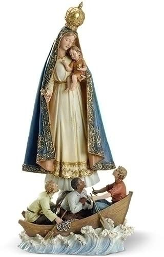 Joseph's Studio 33 cm große Caridad Del Cobre Jungfrau Mutter Renaissance Statue