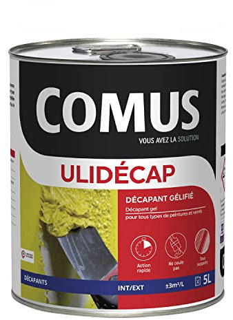 Ulidécap SC - 5L Décapant en Gel pour tous types de peintures et Vernis