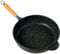 Home Pietra Padella Alta Antiaderente con Manico, Pietra, Nero, 28 cm