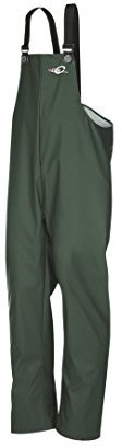 SIOEN 6620A2FE0A41M Bandung Bib and brace trousers, Medium, Green Khaki