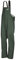 SIOEN 6620A2FE0A41M Bandung Bib and brace trousers, Medium, Green Khaki