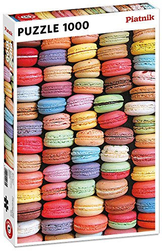 Makronen - 1000 Teile Puzzle: Makronen - 1000 Teile Puzzle, Größe 68 x 48 cm