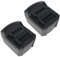 2x Hochleistungs Li-Ion Akku, 14,4V / 3000mAh für Metabo BS 14.4 LTX Impuls 6.02143.50, BS 14.4 LTX Impuls 6.02143.61, RC 14.4-18 6.02106.00 Baustellen Radio, SB 14.4 LT Impuls 6.02140.50, ULA 14.4 6.02311.00