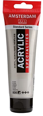Talens AMSTERDAM pintura acrílica 120ml Plata