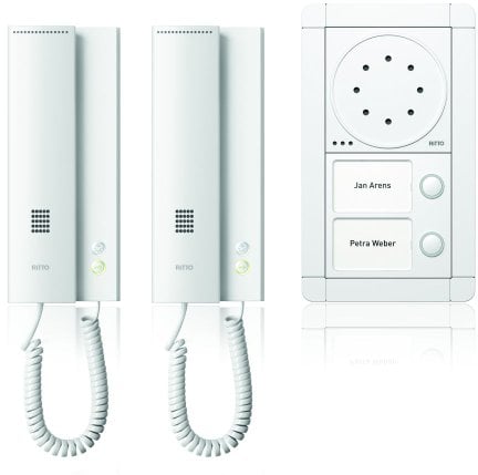 Ritto 1891270 Portier Audio Paket 2WE weiß/weiß