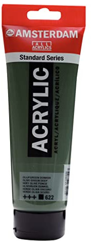 Amsterdam Standard Series Acrylique Tube 250 ml Vert Olive Foncé 622 (17126220)