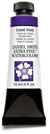 DANIEL SMITH Extra Fine Watercolor 15ml Paint Tube, Cobalt Violet