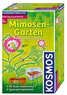 Kosmos Mimosen-Garten, Pflanzen züchten und erforschen, Experimentierset mit Gewächshaus für Kinder