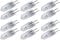 electrosmart Quantity: 12 Eco 20w G4 12v Warm White Halogen Capsule Bulbs/Lamps - 2000hrs Energy Efficient 14w = 20w