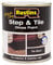 RUSTINS Step & Tile Paint Black 1L