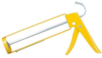 Dripless SH200 Contractor Professional Open-Frame Hex-Rod Caulk Gun with 10-Ounce Cartridge