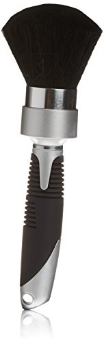 Efalock Professional Nackenpinsel, silber/ schwarz, 1er Pack, (1x 1 Stück)
