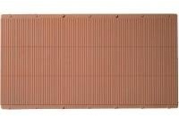 Auhagen 52432 Troughed Sheeting Reddish Brown Single Modelling Kit
