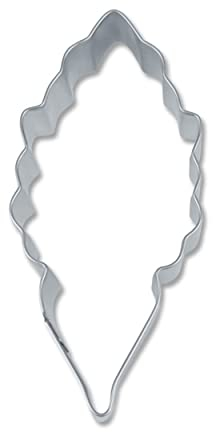 Staedter Emporte-pièce en Forme de Feuille, Argent, Acier Inoxydable, Silver, 8 cm