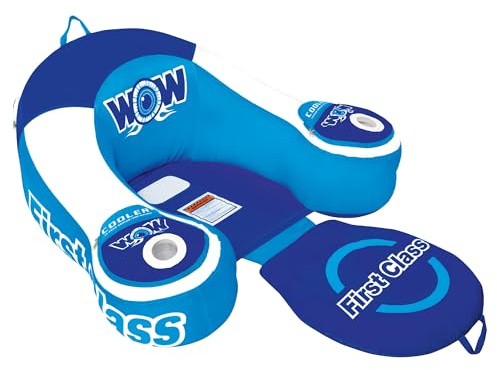 WOW Sports - Aufblasbare Pool-Party-Lounge – Einzel-Salon-Lounge-Sessel – Sommer-Accessoire für Kinder und Erwachsene