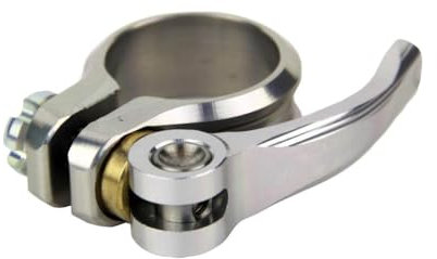 Hope Seat Clamp QR Bolts Silver - Silver, 36.4mm