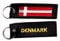 Schlüsselanhänger Dänemark Anhänger Fahne Flagge