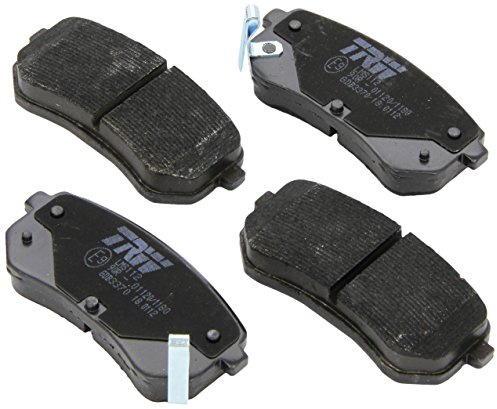 TRW GDB3370 Brake Pad Set of 4 Compatible for Hyundai I10 I (PA) 2007-2018 Rear Axle and Other Vehicles