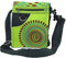 GURU SHOP Kleine Schultertasche, Hippie Tasche, Goa Tasche - Grün, Unisex - Erwachsene, Baumwolle, 18x17x7 cm