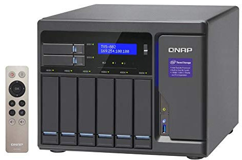 QNAP TVS-882 NAS Tower Ethernet/LAN Gris i5-6500