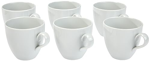 Alessi SG53/87 Mami Tazza da Caffè-Filtrato, in Porcellana Bianca, Set da 6