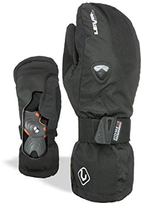 Level Kinder Handschuhe Fly JR Mitt, Black, 6 L