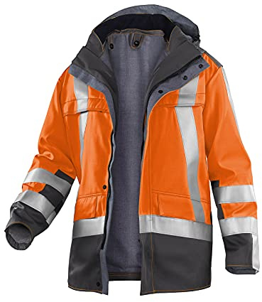 KÜBLER Workwear | SAFETY 8 Parka PSA 3 | warnorange/anthrazit | Größe M