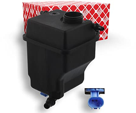 febi bilstein 38458 Kühlerausgleichsbehälter mit Sensor und Entlüftungsschraube, 1 Stück
