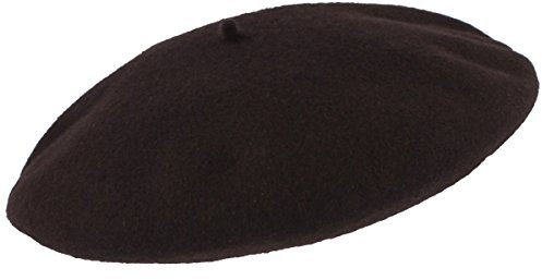 Balke Herren Baskenmütze Barett, Farbe:braun, Größe:57