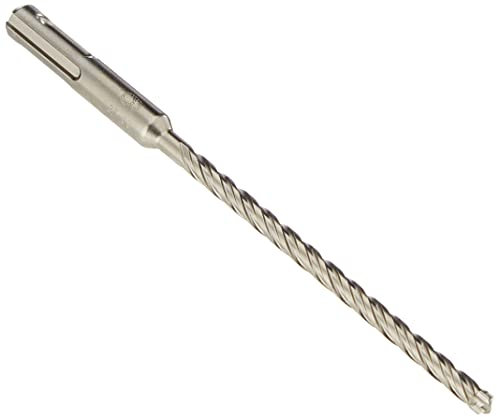 Izar 32046 Broca-Martillo SDS Plus Zentro 4+, Hormigón Reforzado, 1891, 6.0 mm Diámetro Corte, 100 mm Longitud Corte, 165 mm Longitud