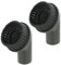 SPARES2GO Round Dusting Brush Tool for Karcher Vacuum Cleaners (35mm, Pack of 2)