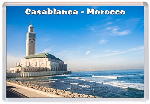 Casablanca - Morocco - Africa - Jumbo Fridge Magnet BBSM41