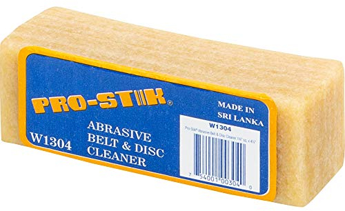 Prostik W1304 Abrasive Belt/Disk Cleaner, 1-3/8-by-1-3/8-by-4-1/4-inch