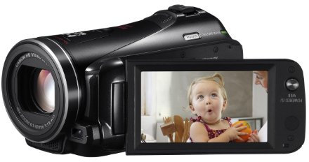 Canon LEGRIA HF M46 Flash Camcorder 64GB SDXC/SDHC/SD Slot/10x Magnification Dynamic is 7.5 cm (3.0 inch) Touch Display – Black