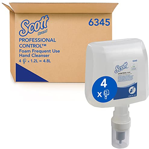 KCP 6345 KLEENEX Luxuriöser Schaum-Handreiniger für die häufige Verwendung, Kassette, 1.2 L, Transparent 1 Stück