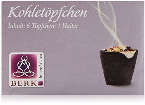 Berk HS-60 Räucherwerk - Kohletöpfchen a 6 Stück pro Packung